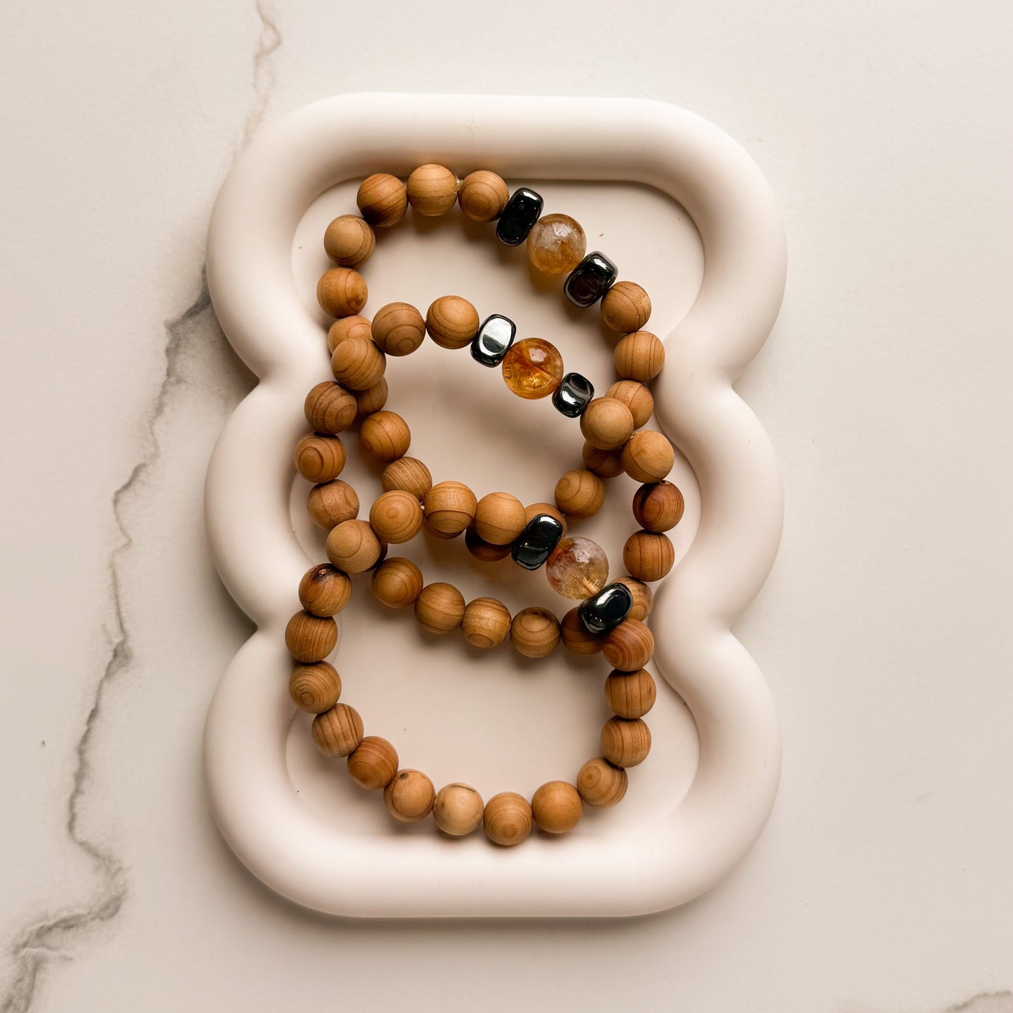 Zonnevlecht Chakra Armband met Citrien