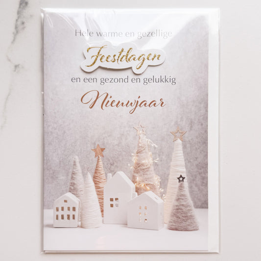 Feestdagen - Kaartje met persoonlijke boodschap