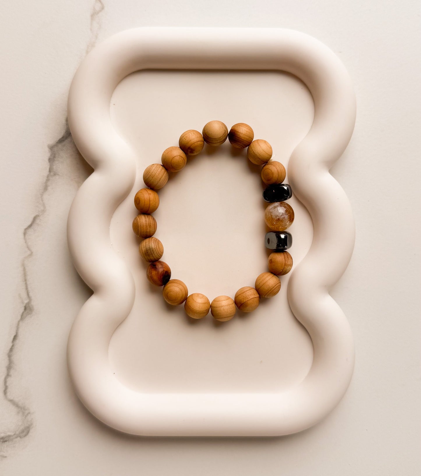 Zonnevlecht Chakra Armband met Citrien