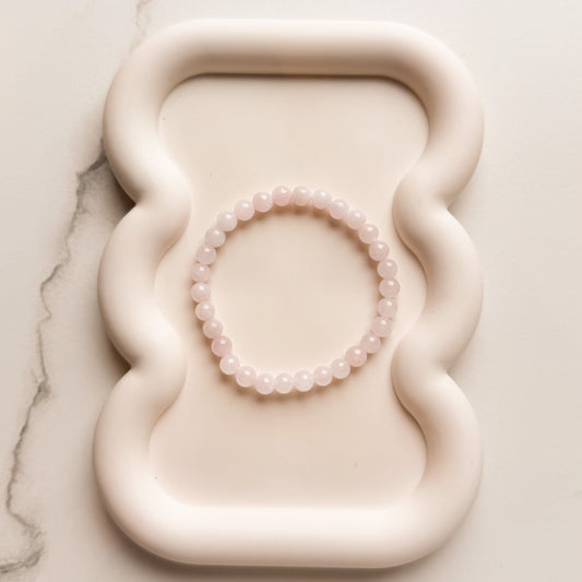 Manifestatie Armband - Rozenkwarts - Liefde