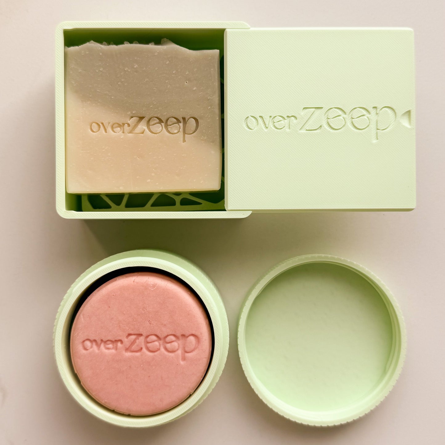 Travel Soap Case - Soft Pistachio