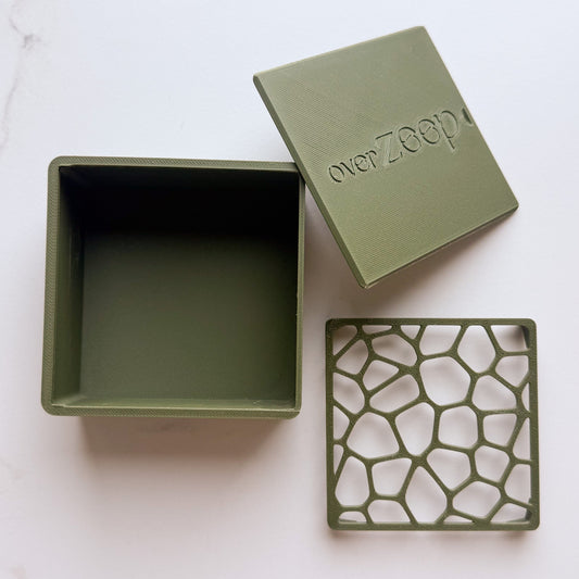 Travel Soap Case - Olive Green