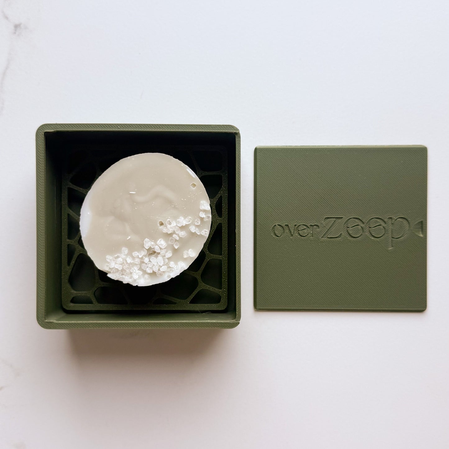 Travel Soap Case - Olive Green
